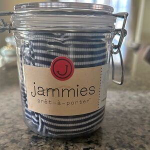 Jammies adorable baby clothes  in a jar 
Amazing gift